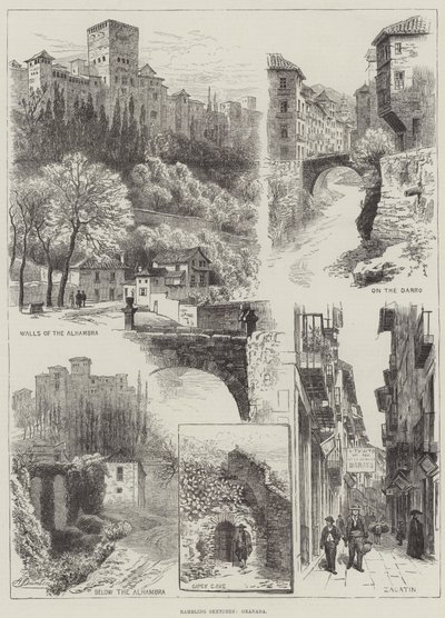 Wędrujące szkice, Granada autorstwa Alfred Robert Quinton